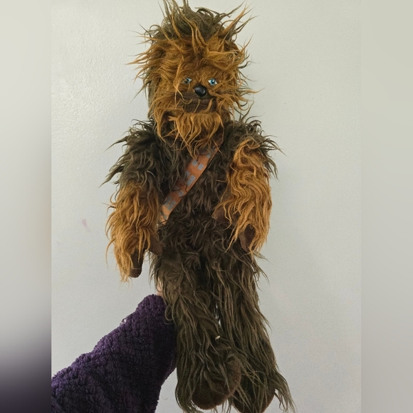 STAR WARS CHEWBACCA with shoulder bag Plush Stuffed Animal - Picture 1 of 6